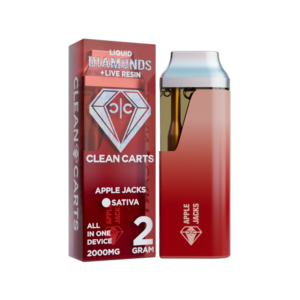 2G Clean Carts LIQUID DIAMONDS + LIVE RESIN